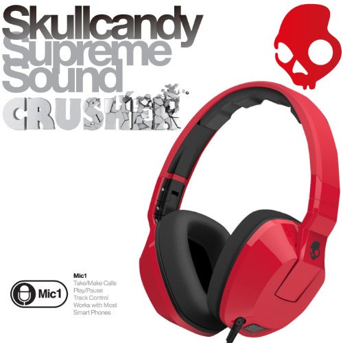 skull-crusher-redblk-bck｜【日本正規品】 Skullcandy スカル