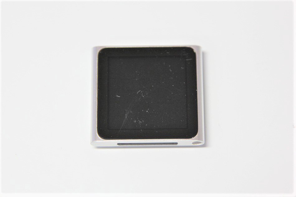 MC525J A デジタルオーディオプレーヤー：SYデンキ nano シルバー iPod Apple 8GB
