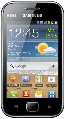 Samsung Galaxy Ace Duos S6802 metallic-black sim-free, unbrandedʡ