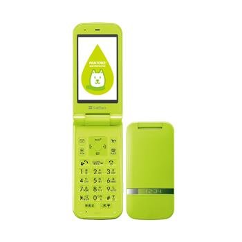 202sh｜シャープ SoftBank PANTONE WATERPROOF ライムグリーン｜中古品｜修理販売｜サンクス電機