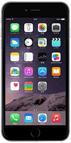 【画面新品】iphone6 plus スペースグレー64GB