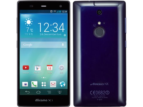 F-01F｜ARROWS NX docomo [Blue Black] 白ロム｜中古品｜修理販売