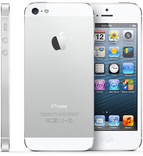 iPhone5 16G W｜アップル (Simフリー) 海外版 iPhone5 ホワイト 16G｜中古品｜修理販売｜サンクス電機
