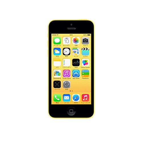 iPhone 5c Yellow 16 GB Softbank - スマートフォン本体