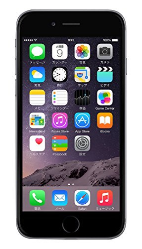 iPhone6｜Apple au A1586 (MG4A2J/A) 128GB スペースグレイ｜中古品