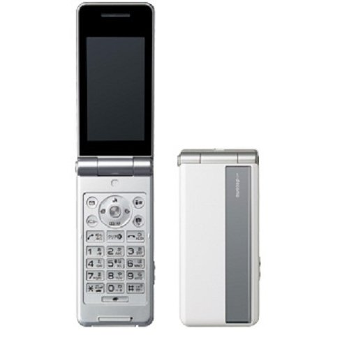 DOCOMO p-07b(white) 中古品 - 携帯電話本体