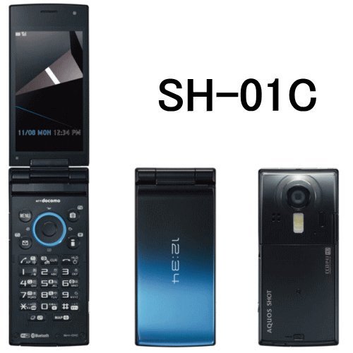 SH-01C｜シャープ docomo PRIMEシリーズ ブラック 白ロム｜中古品｜修理販売｜サンクス電機