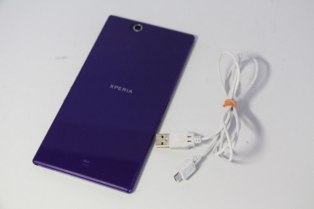 新品 Xperia Z Ultra SOL24 au パープル - スマートフォン本体