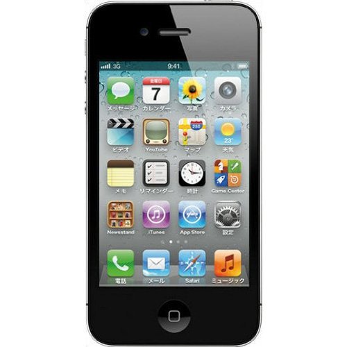 iPhone 4S｜ (SIMフリー版) 32GB・ブラック【海外版 】 国内発送｜中古品｜修理販売｜サンクス電機