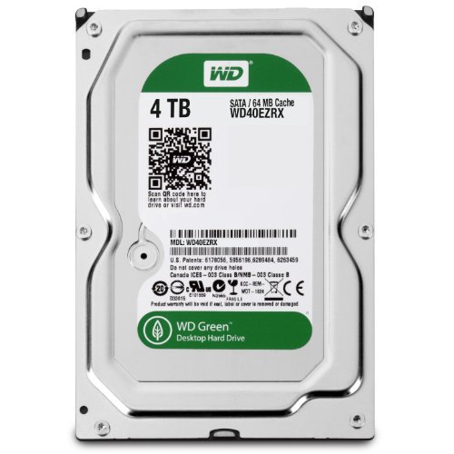 WD40EZRX ｜WD 内蔵HDD Green 4TB 3.5inch SATA3.0（SATA 6 Gb/s