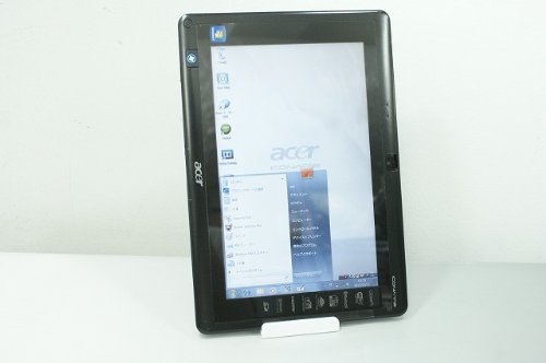 ICONIA TAB ICONIATAB-W500P ｜【中古タブレット】 acer 2GB 32GB SSD Windows7搭載 10.1型ワイド  1280x800 無線LAN リカバリ付｜中古品｜修理販売｜サンクス電機