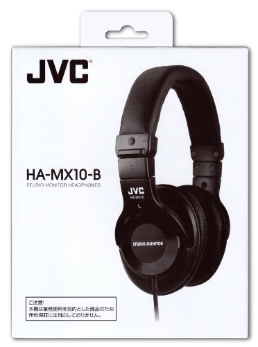 HA-MX10-B｜JVC 密閉型ヘッドホン スタジオモニター ブラック｜中古品