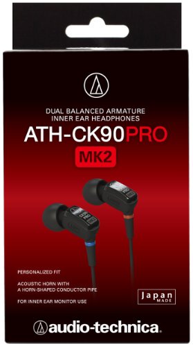 ATH-CK90PROMK2｜audio-technica カナル型モニターイヤホン デュアル