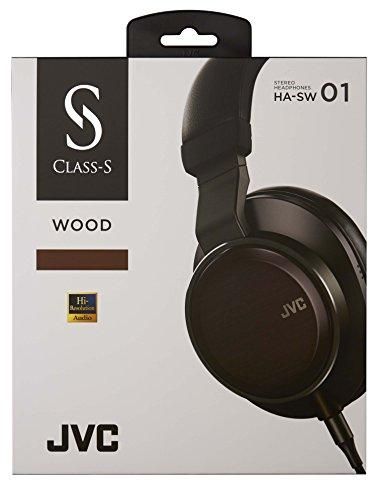 Victor - JVC HA-SW01 ヘッドホン　ハイレゾ対応　中古 JVCケンウッド ハイレゾヘッドホン (ヘッドフォン) JVC WOOD01