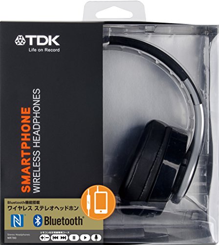 T62119｜TDK Life on Record スマートフォン対応 Bluetooth ワイヤレスステレオヘッドホン NFC搭載 WR780SV ｜中古品｜修理販売｜サンクス電機