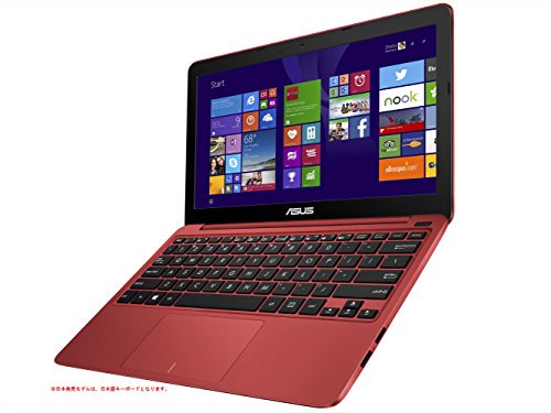 X205TA-B-RED ｜ASUS ノートブック X205TA レッド ( WIN8.1 BING-32B