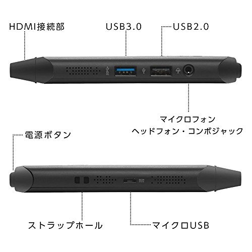 購入店舗 ASUS スティック型 デスクトップ VivoStick TS10 ブラック ...