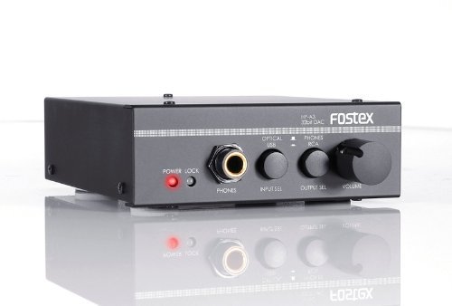 冬に購入 FOSTEX ヘッドホンアンプ 32bit D/A変換器内蔵 HP-A3