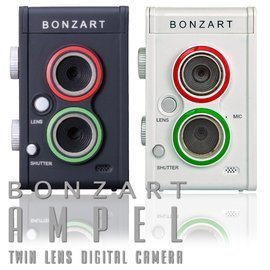 BONZ-AMPEL/WH｜BONZART AMPEL ボンザート アンペル 二眼レフ風 二眼