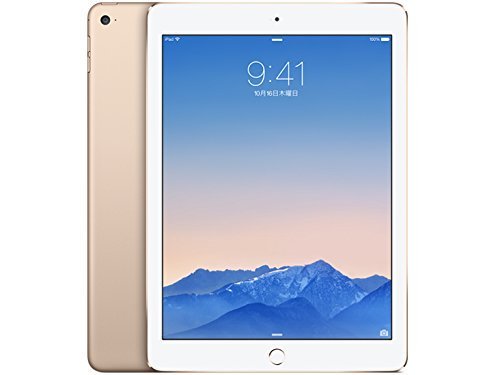 最低価格の iPad Air2 au（セルラーモデル） 16GB ゴールド iPad本体 