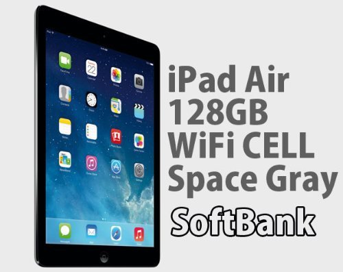 ME987J/A｜アップル SoftBank iPad Air WiFi CELL 128GB スペース