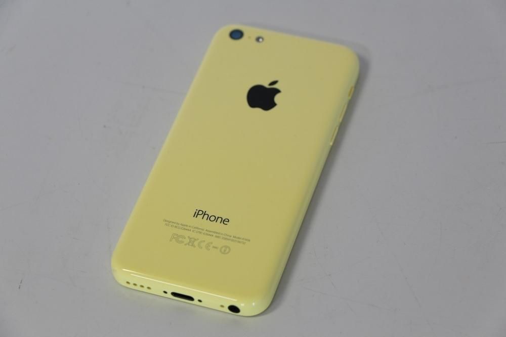 お1人様1点限り】 【よっしー】【美品】iPhone5C 付属品付 イエロー