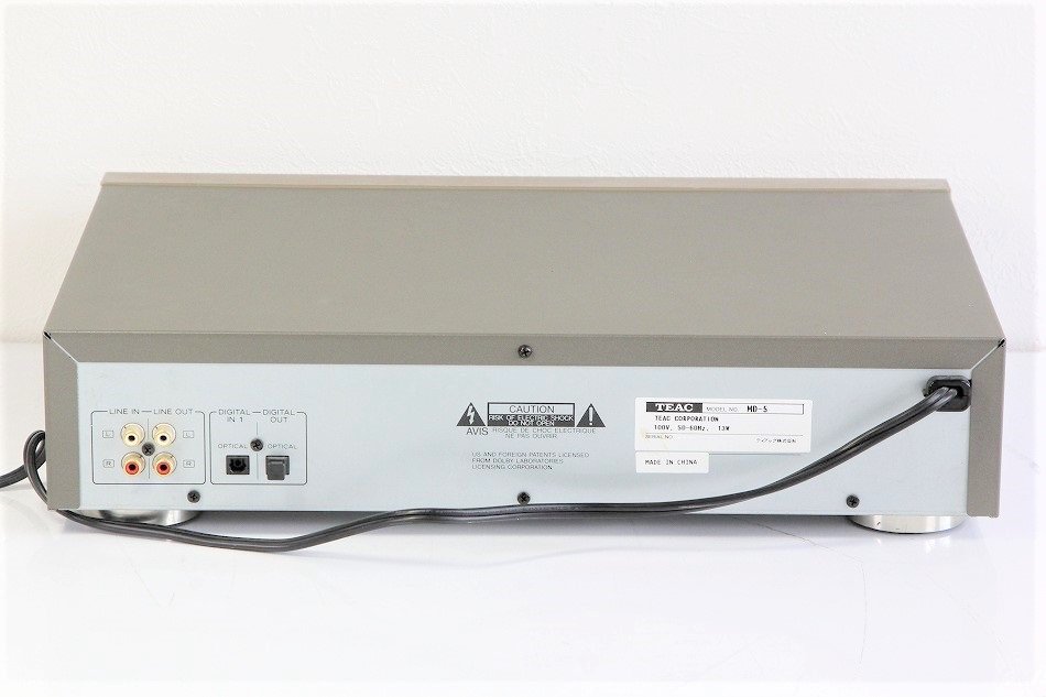 MD-5｜TEAC ティアック MDレコーダー PCキーボード対応｜中古品｜修理