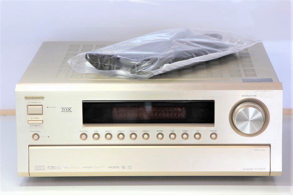 TX-SA803(N)｜ONKYO AVセンター 170W×7ch HDMI ゴールド ｜中古品