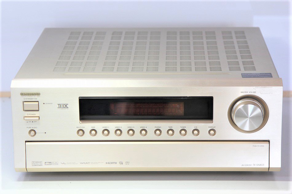 TX-SA803(N)｜ONKYO AVセンター 170W×7ch HDMI ゴールド ｜中古品｜修理販売｜サンクス電機