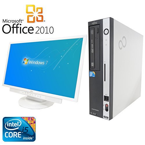 FMV-D750/A｜【Microsoft Office2010搭載】【Win 7搭載】【超大画面22インチ液晶セット】富士通 /新世代Core i5  3.2GHz/メモリ4GB/HDD160GB/DVDスーパーマルチ/中古デスクトップパソコン｜中古品｜修理販売｜サンクス電機