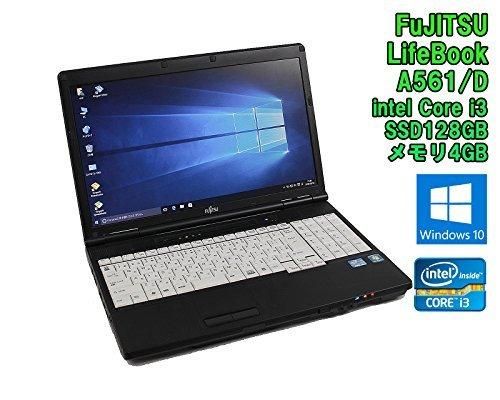 FMVNA5CE｜【Windows10モデル！★SSD搭載！★中古ノートパソコン】富士通 LIFEBOOK A561/D Windows10  15.6インチ Core i3 2330M 2.20GHz メモリ4GB ...