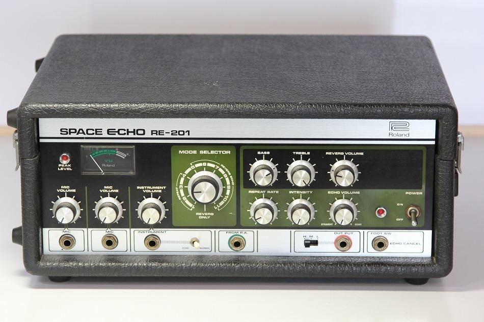 Re-201｜Roland Tape echo テープエコー +Spring reverb スプリング ...