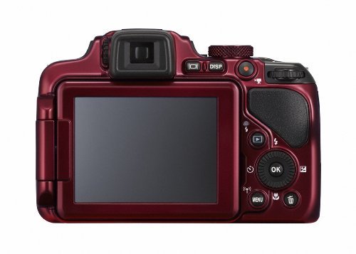 P600RD｜Nikon デジタルカメラ P600 光学60倍 1600万画素 レッド