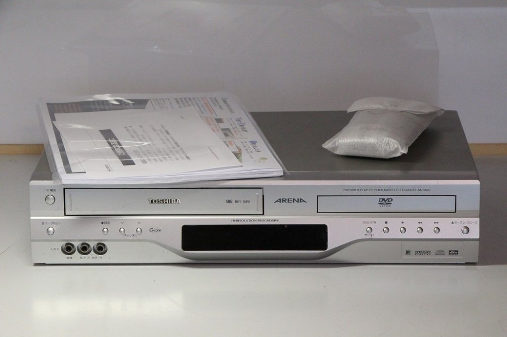 SD-V600｜TOSHIBA VHS一体型DVDプレーヤー ｜中古品｜修理販売 
