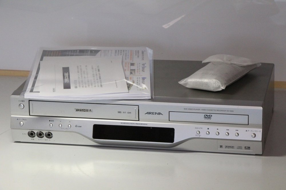 SD-V600｜TOSHIBA VHS一体型DVDプレーヤー ｜中古品｜修理販売
