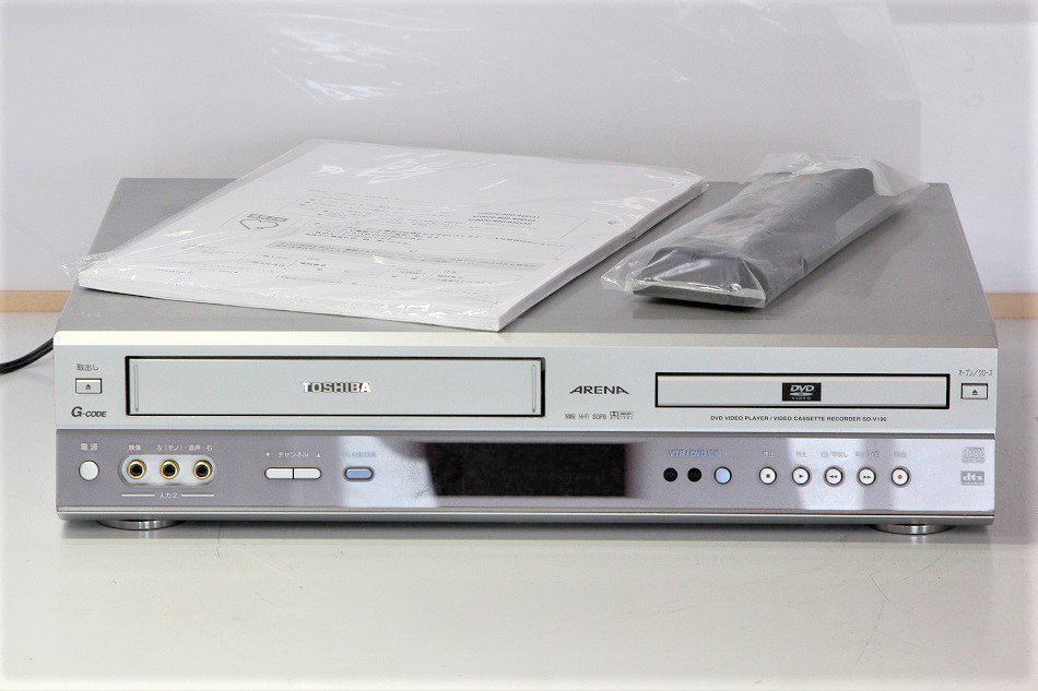toshiba VTR一体型 DVDビデオプレーヤー - 映像プレーヤー、レコーダー