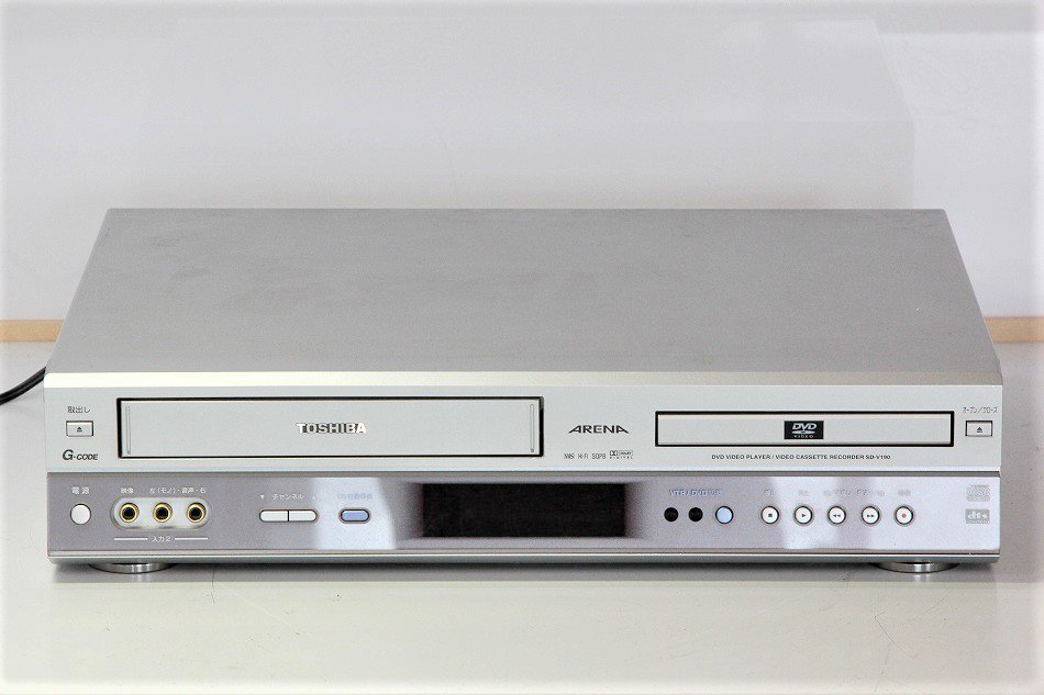 2年保証』 TOSHIBA 東芝 SD-V300 VTR一体型DVDビデオプレーヤー VHS