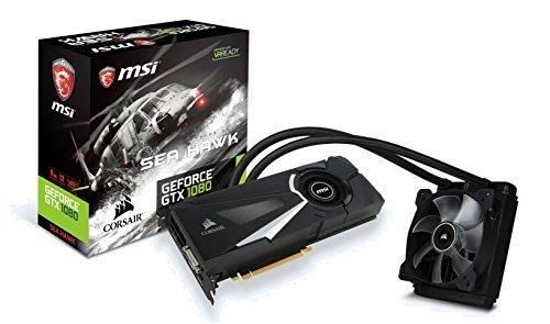 GeForce GTX 1080 SEA HAWK X｜MSI CORSAIR Hydro H55 水冷クーラー搭載 GeForce GTX 1080  グラフィックボード｜中古品｜修理販売｜サンクス電機