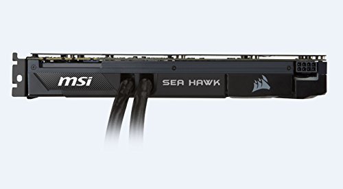 GeForce GTX 1080 SEA HAWK X｜MSI CORSAIR Hydro H55 水冷クーラー
