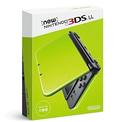 NINTENDO ニンテンドー  3DS LL ライム×ブラック 本体&充電器