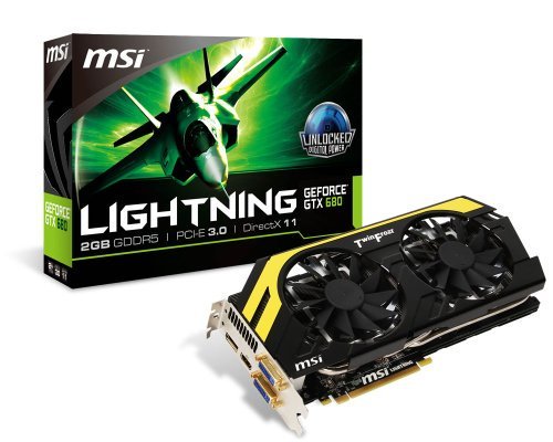 N680GTX Lightning｜MSI GeForce GTX680 OC 搭載ビデオカード 日本正規 ...