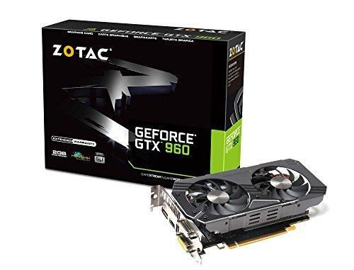 ZOTAC GeForce GTX 960 グラフィックスボード VD5645 ZTGTX96-2GD5R01【中古品】