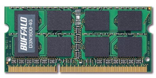 D3N1600-4G｜BUFFALO PC3-12800 204Pin DDR3 SDRAM S.O.DIMM 4GB ｜中古品｜修理販売