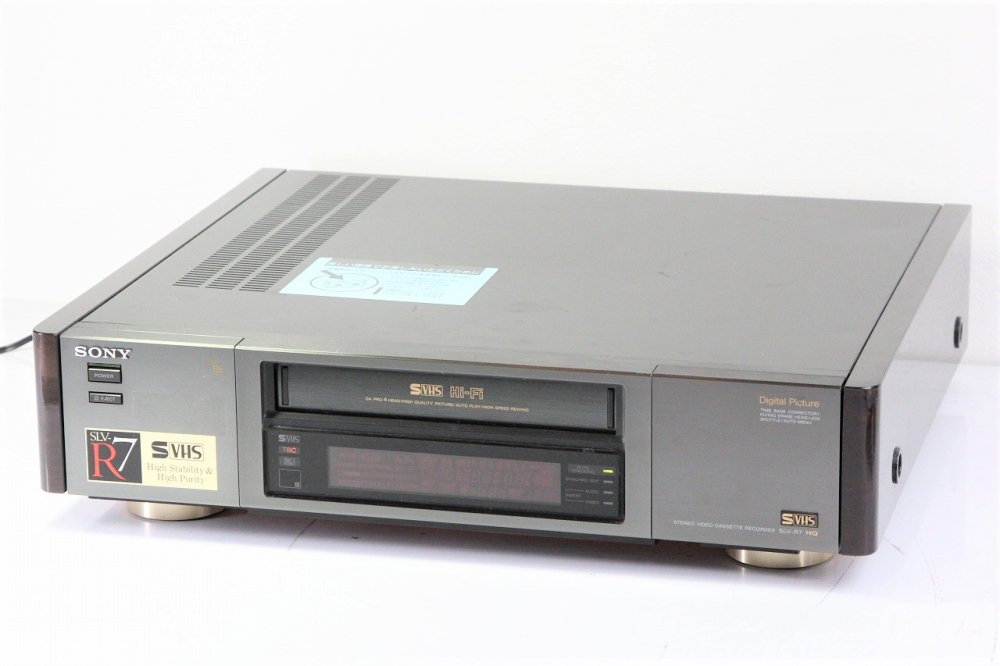 SONY 高級上位機級 S-VHS ビデオデッキSLV-R5 - テレビ、映像機器