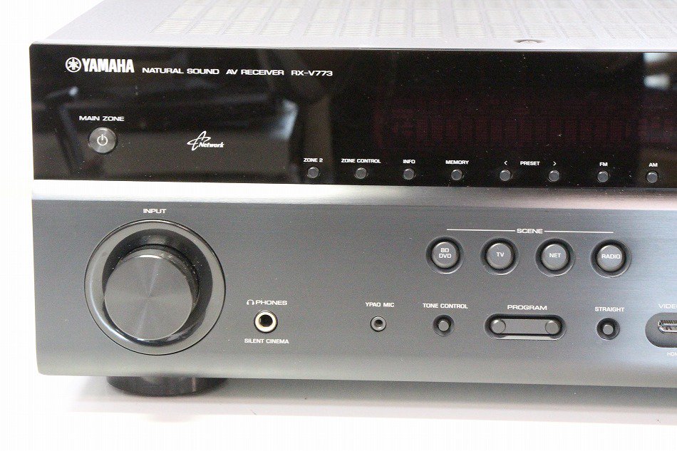 RX-V773(B)｜｜ヤマハ AVレシーバー 7.1ch Airplay/ネットワークオーディオ再生対応｜中古品｜修理販売｜サンクス電機