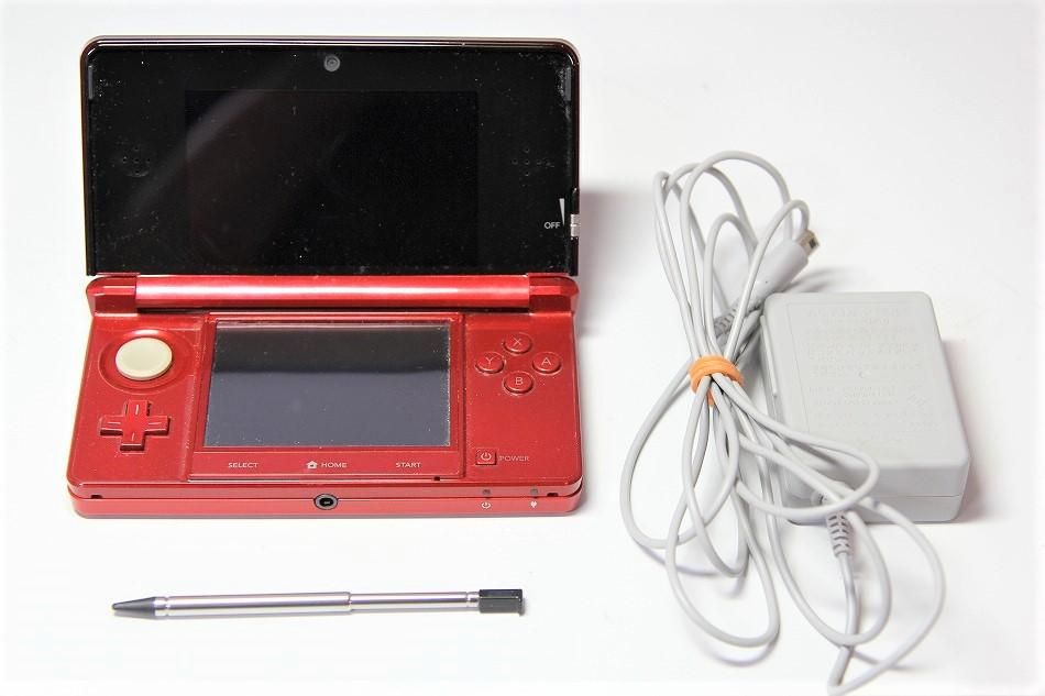 型番】｜ニンテンドー3DS フレアレッド｜中古品｜修理販売