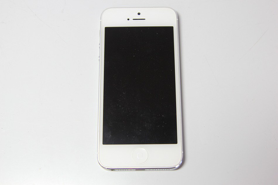 iPhone5 16GB au｜iPhone 5 16GB au [ホワイト&シルバー]｜中古品｜修理販売｜サンクス電機