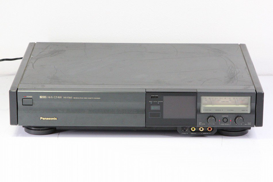 Panasonic NV-FS65 S-VHS 1989年製 【中古整備品】