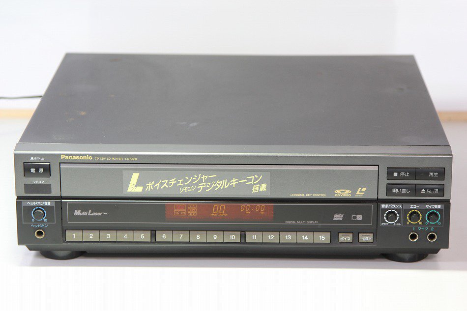 Panasonic LX-K670 カラオケレーザーシステム 古典 - ラジオ・コンポ