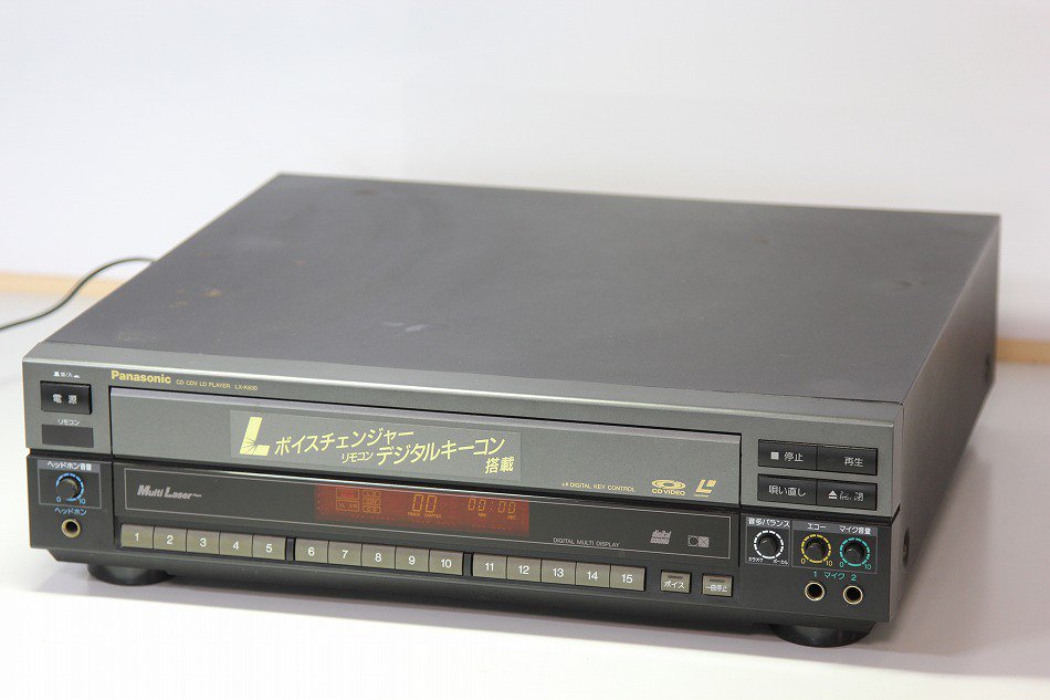 Panasonic パナソニック LX-K680 CD/LDプレーヤー カラオケ対応